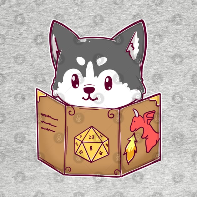 Husky Dungeon Master by MimicGaming